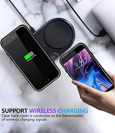 Diverbox Case [Shockproof] [Dropproof] [Dust-Proof],Heavy Duty Protection Phone Cover for Apple iPhone 8 Plus & 7 Plus (Black) - Image 7