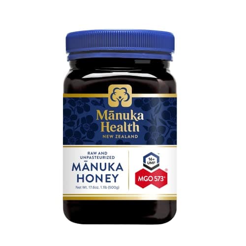 Manuka Health UMF 16+/MGO 573+ Manuka Honey (500g/17.6oz), Superfood, Authentic Raw Honey from New Zealand - Image 1