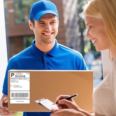 Omezizy 4x6 Thermal Labels, 2 Packs of 500 4x6 Fold Labels - Compatible with JADENS, ASprink, Phomemo, Rollo, Zebra, Omezizy and Other Thermal Printers - Image 7