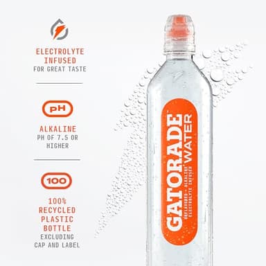 Gatorade Water, 700ML Sports Cap (Pack of 12) - Image 5