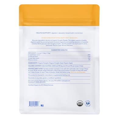 Native Pet Pumpkin for Dogs - Organic Powder Pumpkin Puree Dog Food Toppers-Rich in Fiber Supplement Powder Helps with Digestion, Nutrient Absorption, Diarrhea, Constipation & Upset Stomach-120 Scoops - Image 8