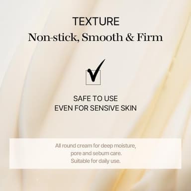 mixsoon Bean Cream - Intensive Moisture Face Cream For Smooth, Nourished Skin, Pore & Sebum Care - Korean Skincare For Glass Skin - Non-stick (1.69 fl.oz / 50ml - Image 6