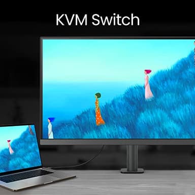 BenQ PD3205UA Ergo Arm Mac-Ready 32" 4K UHD | 99% Rec.709 & sRGB | IPS | Built-in Ergo Mount | ICCSync | Uniformity | Delta E≤3 | CAQCOLOR | Pantone | USB-Hub | USB-C (90W) (Renewed) - Image 8