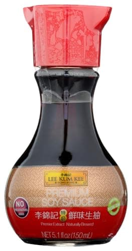 Lee Kum Kee Premium Light Soy Sauce (5.1 oz - 6 Pack), Umami, All-Purpose Seasoning, Perfect for Stir-Frying, Stews, Gravy, Dipping, and Sauce Mixes - Image 1