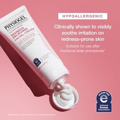 Physiogel Redness Reducing Cream – Ceramide Moisturizer for Dry, Sensitive & Redness-Prone Skin, Repairs Skin Barrier, Dermatologist-Tested, Fragrance-Free, Korean Skincare, 3.4 fl oz - Image 3
