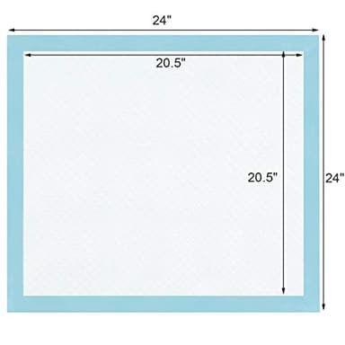 BESTLE Large Pet Training and Puppy Pads Pee Pad for Dogs 24"x24"-80 Count Super Absorbent & Leak-Proof - Image 2
