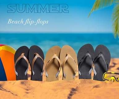 KuaiLu Womens Arch Support Flip Flops Comfortable Yoga Mat Slip on Leather Walking Thong Cushion Sandals Summer Beach Orthotic Slides Travel Essentials Indoor Outdoor Slippers Shoes Black Size 10 - Image 9