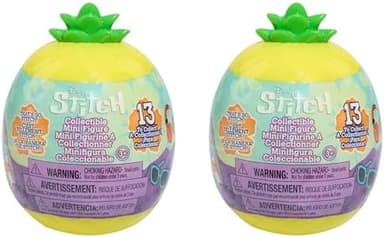 Disney Stitch That’s So Stitch Collectible Figures Series 2 (2-Pack), Mystery 2-inch Figurine, Blind Capsule, Easter Basket Fillers, Gifts, Presents, Kids Toys for Ages 3 Up by Just Play - Image 2