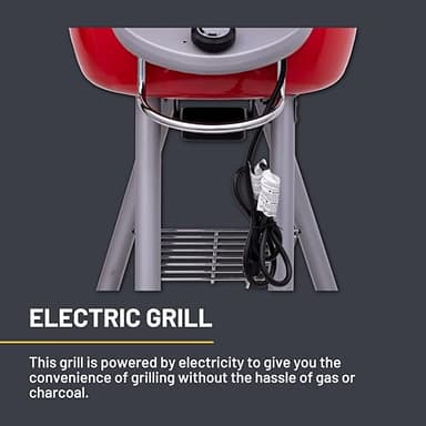 Char-Broil® Patio Bistro® TRU-Infrared™ Electric Grill, Red – 20602109 - Image 12
