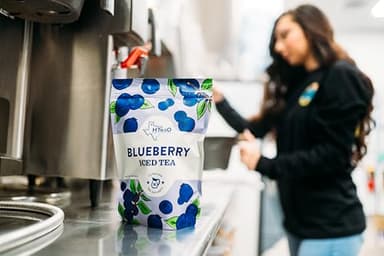 HTeaO Blueberry Green Tea – Texas-Style Flavored Iced Tea Bags for Summer – Instant Ice Tea Packets for Quick Brew - Loaded Tea Sachets Ready in 5 Minutes (16-Count, Makes 8 Gallons Total) - Image 8