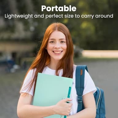 Sooez Accordion File Organizer, Letter Size Expanding File Folder with Labels, 5 Pocket Folders for Documents, Portable Paper Bill Receipt Organizer for Home School Office Supplies, Black - Image 7