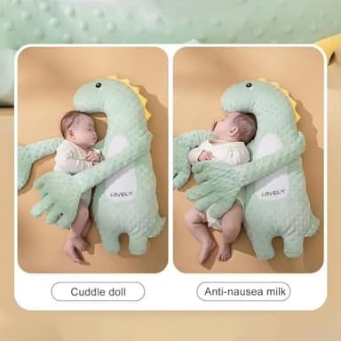 NIGRITY 2025 Latest Model Baby Patter for Sleep, Baby patting Pillow, Duck and Dinosaurs Baby Patter, Baby Butt Patter for Sleep, Patting Hand for Baby Sleep (A) - Image 2