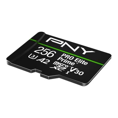 PNY 256GB PRO Elite Prime™ C10 U3 V30 A2 microSDXC Flash Memory Card – Ultra-Fast Speeds, Read 200MB/s, Write 150MB/s, 4K UHD, Full HD, UHS-I, for Smartphones, Drones, Action Cameras - Image 3
