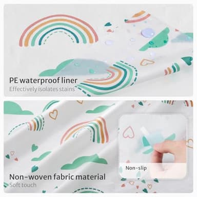 Blissful Diary 30 Pcs Toilet Seat Covers Disposable for Toddlers & Adults, Extra Large Waterproof, Portable Package for Travel, Kids Potty Training - Image 4