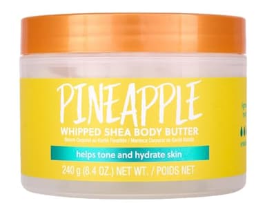 Tree Hut Pineapple Whipped Shea Body Butter | Long-lasting Hydration Leaves Skin Feeling Soft & Moisturized | Lightweight | Nourishing Essential Body Care | 8.4 fl oz. - Image 1