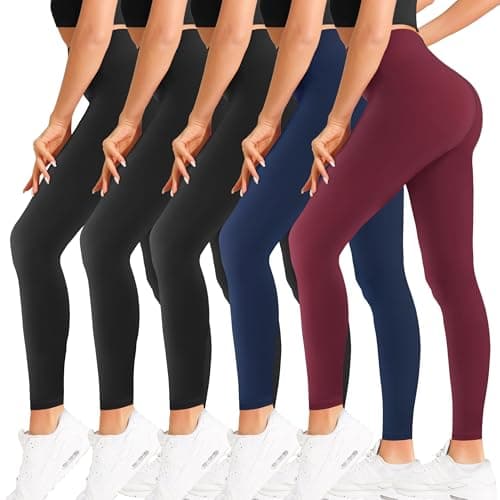 Natural Feelings Buttercloud High Waisted Leggings for Women Ultra Soft Stretch Slim Yoga Leggings - Image 1