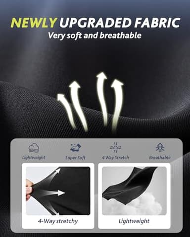 4 Pack Biker Shorts for Women High Waist - 5"/8" Tummy Control Soft Athletic Yoga Workout Running Gym Shorts - Image 3