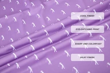 Damipow Mens Golf Shirts Dry Fit Performance Polo Short Sleeve Moisture Wicking Shirt,Purple Men,S - Image 5