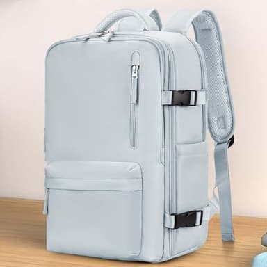 Large Travel Backpack Carry on Flight Approved Airplanes Laptop Work Business Weekender Bag Personal item backpack Backpack for Women Men Mochila de Viaje - Image 2