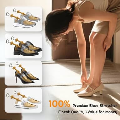 eachway Shoe Stretcher Women and Men,Premium Shoe Expander Widener Adjustable Length & Width for Wide Feet S (for Women's 5.5-12) - Image 7