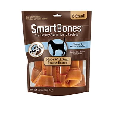 SmartBones Small Chews, Treat Your Dog to a Rawhide-Free Chew Made with Real Meat and Vegetables - Image 1