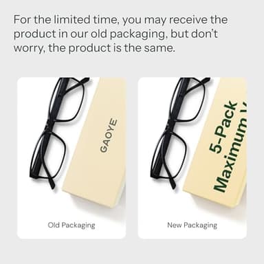 Gaoye 2.5 Professional Reading Glasses for All Day - Computer Readers with Blue Light Protection - Value Pack - Image 9