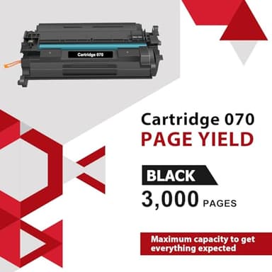 070 Black Toner Cartridge 2-Pack Compatible Replacement for Canon 070 Toner Cartridge crg-070 for imageCLASS MF465dw MF462DW LBP247dw LBP246dw MF462 LBP247 LBP246 Printer - Image 3