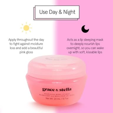 grace & stella Award Winning Lip Butter - Lip Balm Hydrating - Nourishing Lip Mask (3-pack) Airplane Travel Essentials, Beach Vacation and Purse Essentials - Lip Moisturizer for Dry Lips - Vegan - Image 7