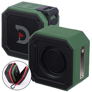 ACHIX Bluetooth Speaker for Golf Cart, Magnetic Portable Wireless Speaker with Loud Stereo Sound and Bass Boost, 20 Hours Play, Waterproof IPX7, TWS & SD Card Function (with Storage Case) - Image 8