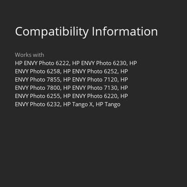 Remanufactured for 64XL Ink Cartridge Combo Pack Replacement for HP 64 Ink Cartridges Black and Color Combo Pack Fits for HP Envy Photo 7855 7858 7155 7120 7800 6252 6255 7158 7100 Tango Printer - Image 3