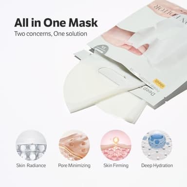 SUNGBOON EDITOR Deep Collagen Overnight Mask Hydrating Mask for Glass Skin, Wrinkle Care, Firming & Pore Refining 2,160,000PPB Collagen + 9 Peptides Stocking Stuffers for Women Korean Skincare, 4ea - Image 5
