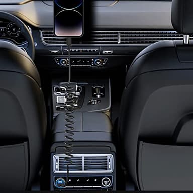 【MFi Certified】iPhone Car Charger Fast Charging, Caiinei 4.8A USB Car Charger Fast Charging Cigarette Lighter Adapter with 6FT Coiled Lightning Cable for iPhone 14 13 12 11 Pro XS Max Mini XR X 8 iPad - Image 9