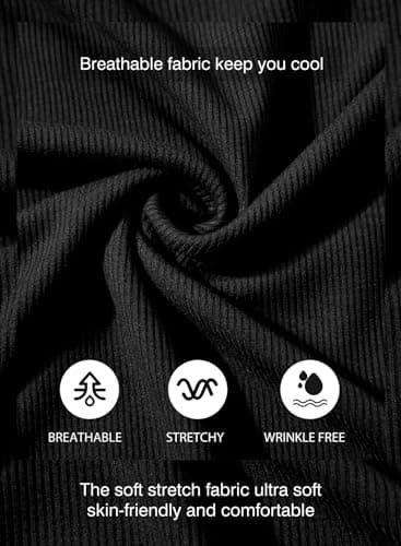 JMIERR Muscle Shirts for Men Slim T Shirt V-Neck Hip Hop Longline Henley Black Shirt Short Sleeve Gym Workout Athletic Tees Shirts,US 38(S) - Image 7