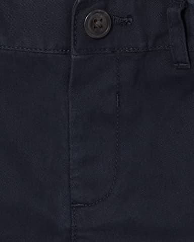 The Children's Place Baby Boys and Toddler Stretch Chino Shorts, New Navy 3-Pack, 2T US - Image 2