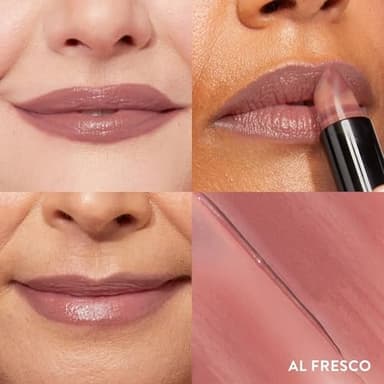 LAURA GELLER NEW YORK Italian Marble Sheer Lipstick - Al Fresco - Hydrating & Lightweight - Vitamin E & Caster Seed Oil - Cream Finish - Image 3