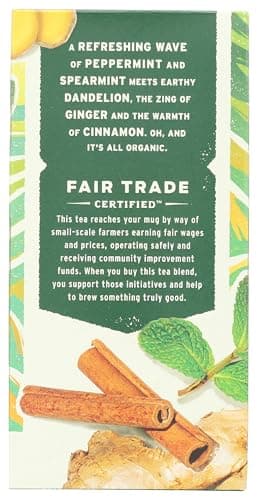 Whole Foods Market, Organic Mint Ginger Herbal Tea, 20 Count - Image 4