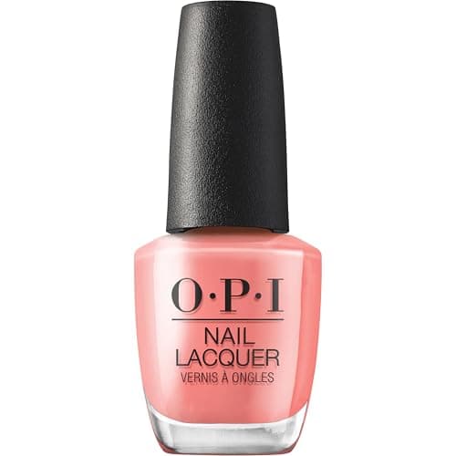 OPI Nail Lacquer Cotton Candied Clawz | Semi-sheer Bright Pink Crème Chip Resistant Nail Polish | Make 'Em Jelly! Collection | Summer 2025 - Image 1