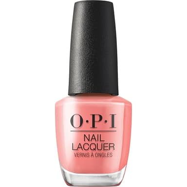 OPI Nail Lacquer Cotton Candied Clawz | Semi-sheer Bright Pink Crème Chip Resistant Nail Polish | Make 'Em Jelly! Collection | Summer 2025 - Image 1