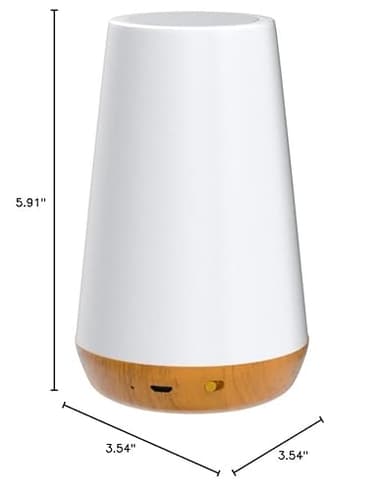 THAUSDAS Night Light, Dimmable Touch Lamp for Bedroom, Portable Table Bedside Lamp, 5 Brightness 13 RGB Colors, Night Lights for Baby Nursery Bathroom - Image 11