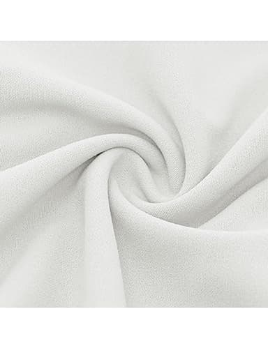 HomRain White Church Graduation Dresses for Women 2025, Casual Dress Fit and Flare for Tea Party White XL - Image 5