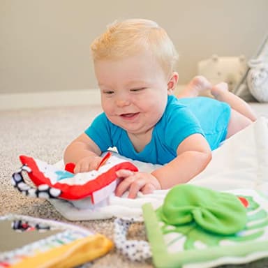 Sassy Reversible Soft Sensory Activity Panels, 4Count, Ages 0+ Months - Image 4