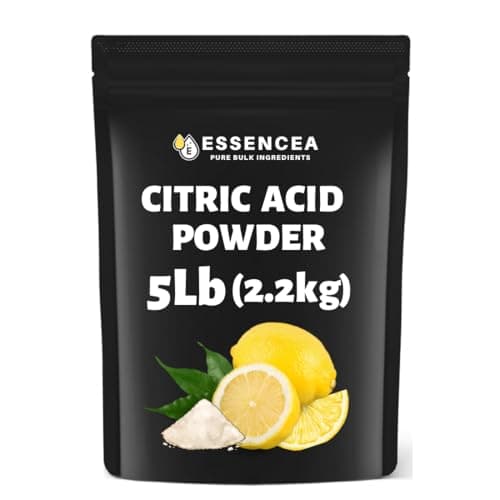 Essencea Citric Acid 5LB Pure Bulk Ingredients | Non-GMO | 100% Pure Citric Acid Powder [Packaging May Vary] - Image 1