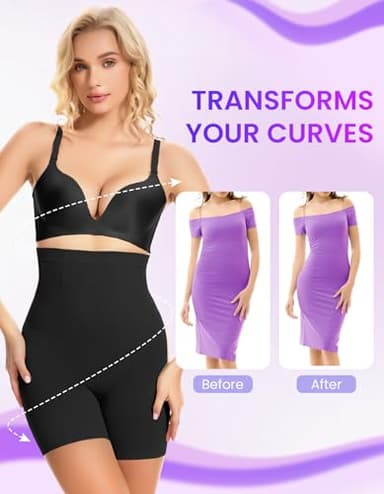 SIMIYA Shapewear Girdle Short for Under Dresses - Image 4
