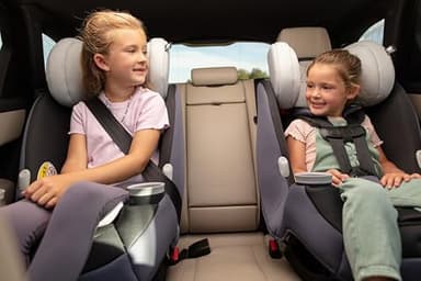Maxi-Cosi Pria All-in-One Convertible Car Seat, Rear Facing Car Seat for Infants from 4-40 lbs, Forward Facing Car Seat up to 100 lbs in Booster Seat Mode, Midnight Slate - Image 11