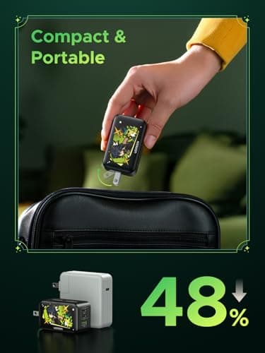 UGREEN Nexode 65W GaN USB C Wall Charger, 3-Port Compact Foldable Fast Charger for MacBook Pro/Air, Dell XPS, iPhone 17/16/15, Galaxy S25/S24, Pixel 10/9, iPad Pro (Genshin Edition) - Image 5