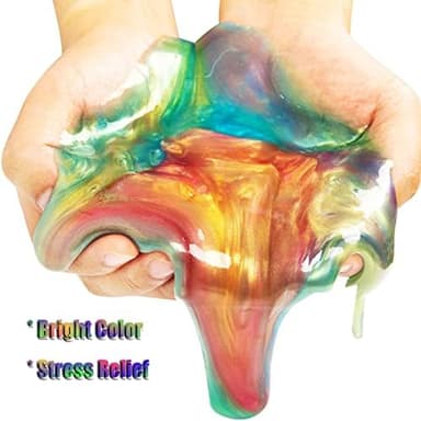 24 Pack Mini Slime, Galaxy Slime Party Favors, Stretchy Slime Kit for Classroom Prizes, Christmas Stocking Stuffers, Goodie Bag Stuffers,Easter Basket Stuffers for Kids Boys Girls 5-12 - Image 4
