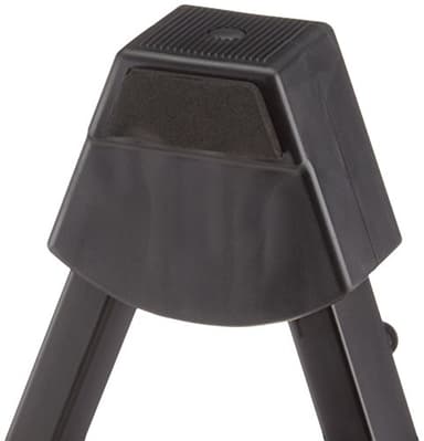 Amazon Basics Adjustable Folding Guitar Stand, A-shape, Fully Assembled - For School Music Program, Concerts & Multiple Users, Black, 8.66 x 15.16 x 3.74 inches - Image 4