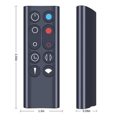 New Replace Remote Control for Dyson Pure Hot+Cool HP00 HP01 Air Purifier Heater and Fan (Black) - Image 8
