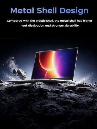 2025 Laptop, Laptop Computer with Intel Twin Lake N150 Processor(Up to 3.6GHz), 16GB DDR4 512GB SSD Windows 11 Laptop, 15.6" IPS 1080P, USB3.2, Long Battery Life - Image 7