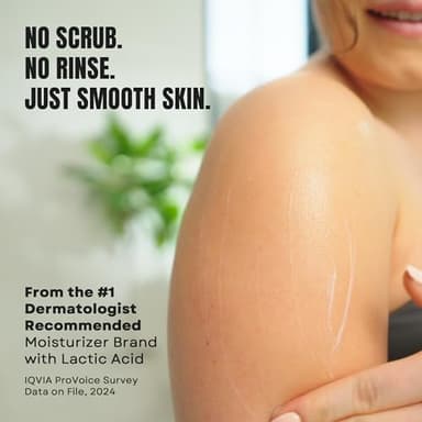 AmLactin Daily Nourish - Therapeutic Body Lotion for Dry Skin - No-Scrub Exfoliator and Moisturizer with 12% Lactic Acid AHA, 14.1 oz (Packaging May Vary - Image 6